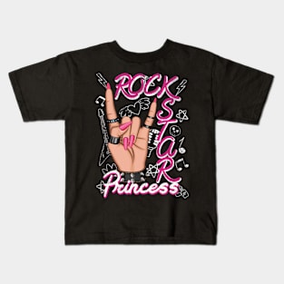 Rockstar Princess Kids T-Shirt